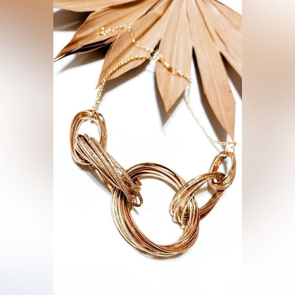 Luxury chain link necklace A200 - Picture 3 of 4